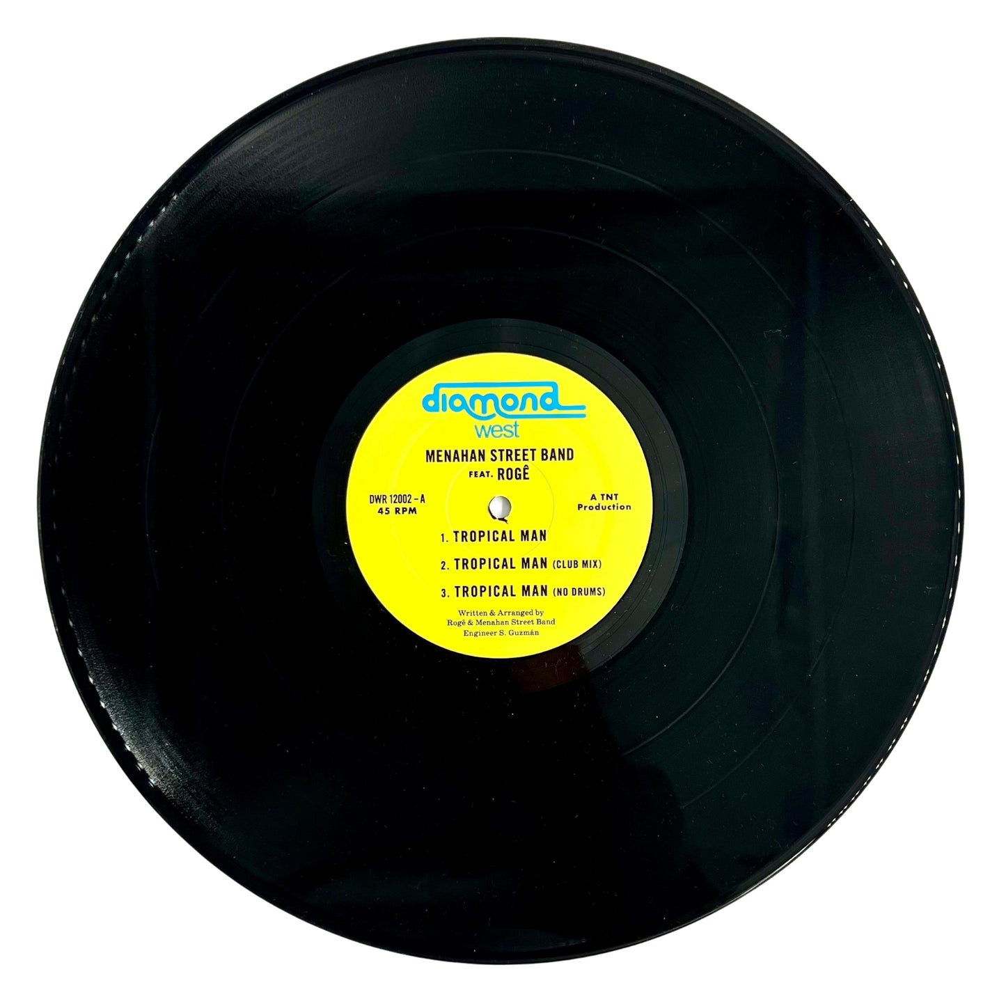 Menahan Street Band ft Rogê "Tropical Man" 12" remixes